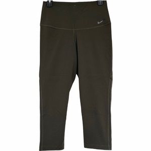 Nike Dri-Fit Olive Green Yoga Pant Leggings